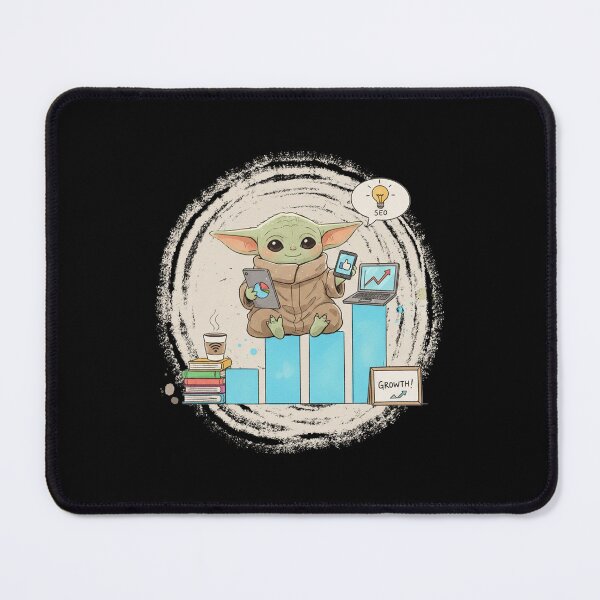 Item preview, BABY YODA DIGITAL MARKETER designed and sold by LIS AND MELIVERSO.