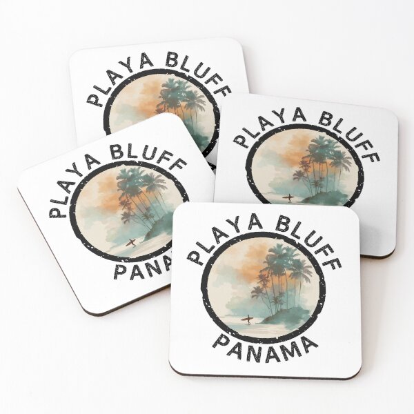 Item preview, Playa Bluff - Panama (with Black Lettering) designed and sold by VelvetRoom.