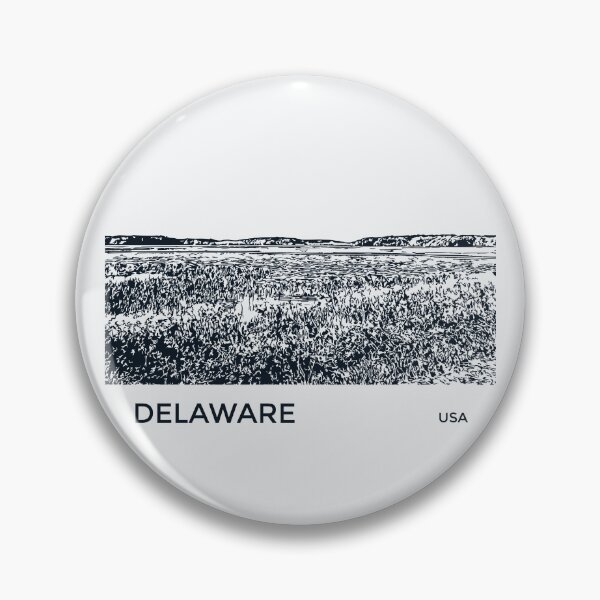 Item preview, Delaware USA designed and sold by Lakeric Cityscapes.
