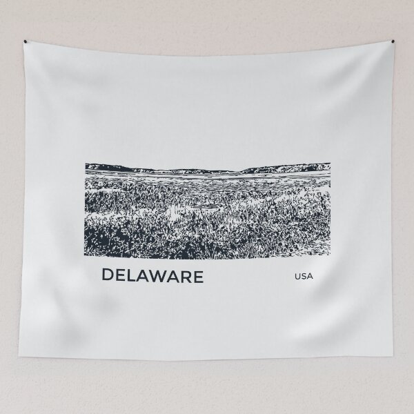 Item preview, Delaware USA designed and sold by Lakeric Cityscapes.