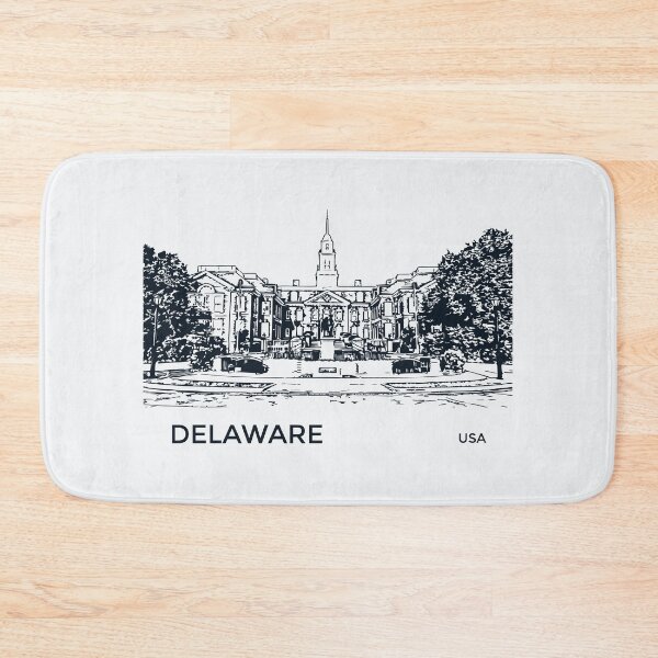 Item preview, Delaware State USA designed and sold by Lakeric Cityscapes.