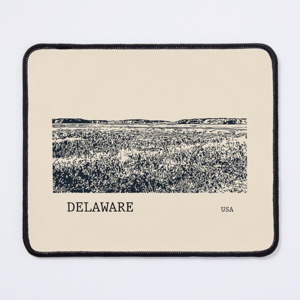 Item preview, Delaware USA designed and sold by Lakeric Cityscapes.