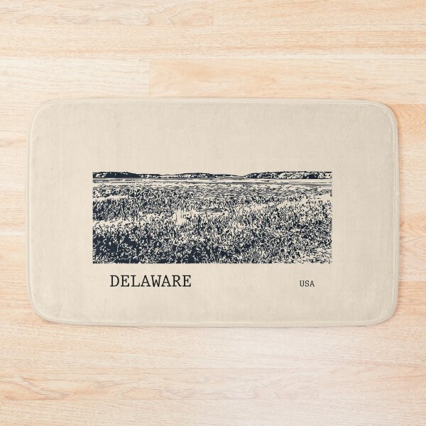 Item preview, Delaware USA designed and sold by Lakeric Cityscapes.
