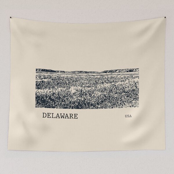 Item preview, Delaware USA designed and sold by Lakeric Cityscapes.