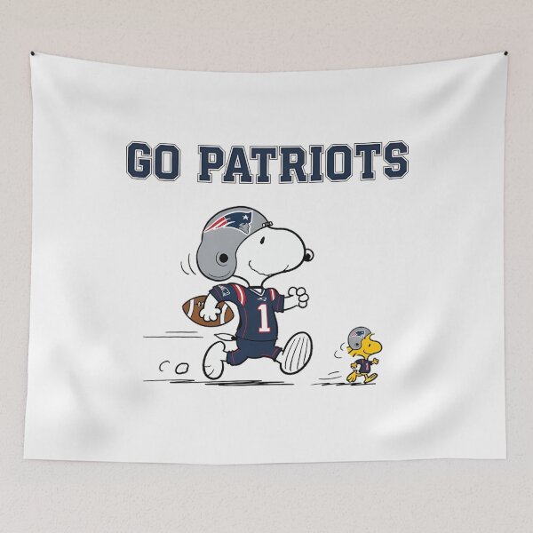 Item preview, New England Patriots Snoopy Go Patriots designed and sold by Sarty500.