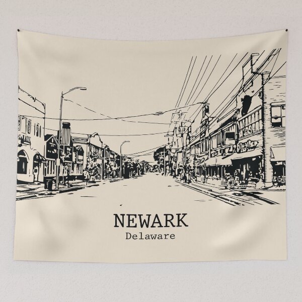 Item preview, Newark - Delaware designed and sold by Lakeric Cityscapes.