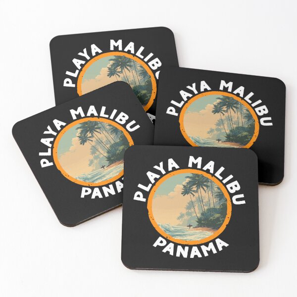 Item preview, Playa Malibu - Panama (with White Lettering) designed and sold by VelvetRoom.