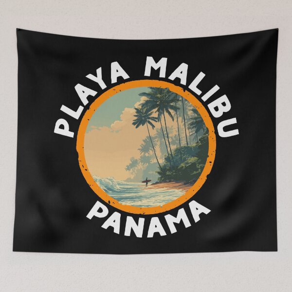 Item preview, Playa Malibu - Panama (with White Lettering) designed and sold by VelvetRoom.