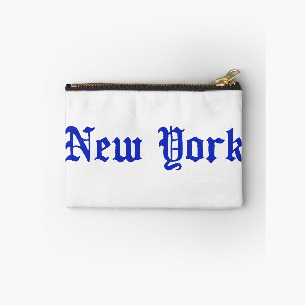 Item preview, New York in blue gothic text designed and sold by Hoods and Boros.