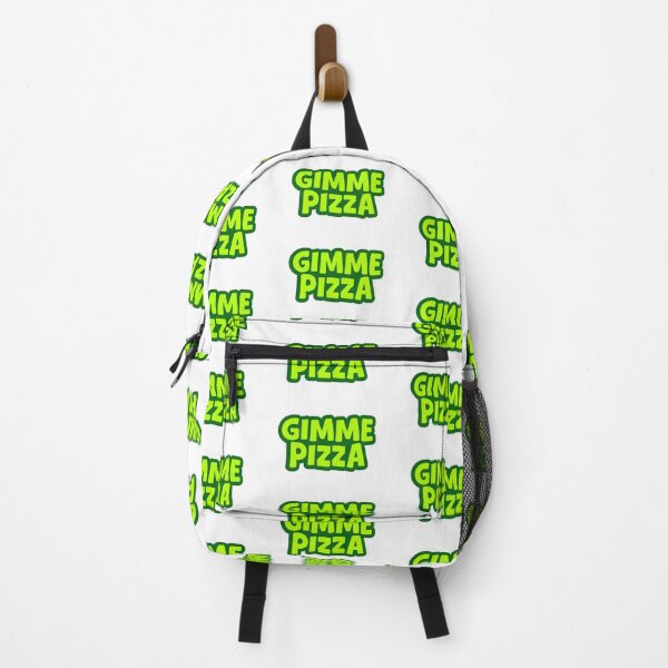 Item preview, Gimme Pizza, Green Outline designed and sold by Memes N Lore .