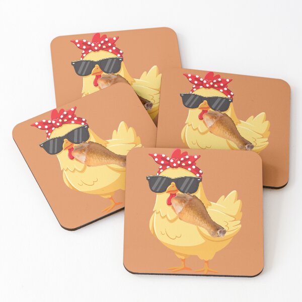 Item preview, Chicken eating chicken ?? designed and sold by Kimberly Rodriguez.