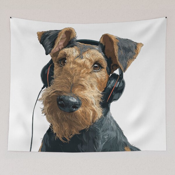 Artikelvorschau, Airedale Terrier entworfen und verkauft von VelvetRoom.