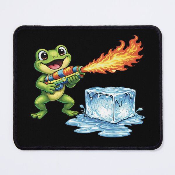 Item preview, Ice melts - frog designed and sold by BitsNPix.