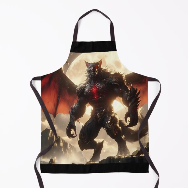Item preview, Black Dragon Wolf designed and sold by GalleryBrisArt.