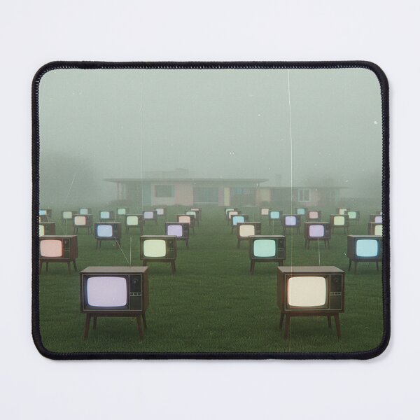 Item preview, The Broken Idols Series : "a television in front of the yard" designed and sold by Virtual-Studio-Geebaki.