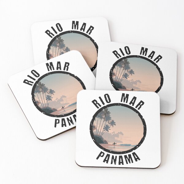 Item preview, Rio Mar - Panama (with Black Lettering) designed and sold by VelvetRoom.