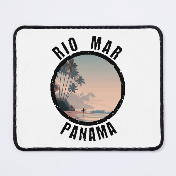 Item preview, Rio Mar - Panama (with Black Lettering) designed and sold by VelvetRoom.