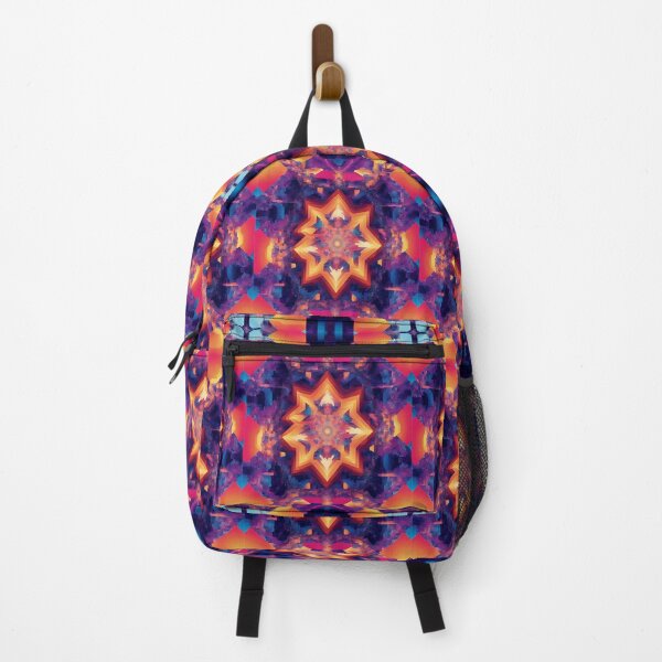 Item preview, 16-Bit Nexus: Symmetrical Digital Grunge in Loud Colors designed and sold by mxztar.
