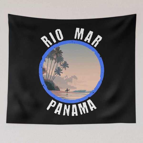 Item preview, Rio Mar - Panama (with White Lettering) designed and sold by VelvetRoom.