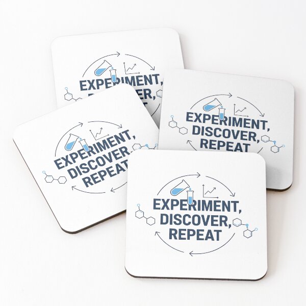 Item preview, Experiment Discover Repeat Shirt – Scientist & Researcher T-Shirt STEM Lab Life designed and sold by Muzgle.