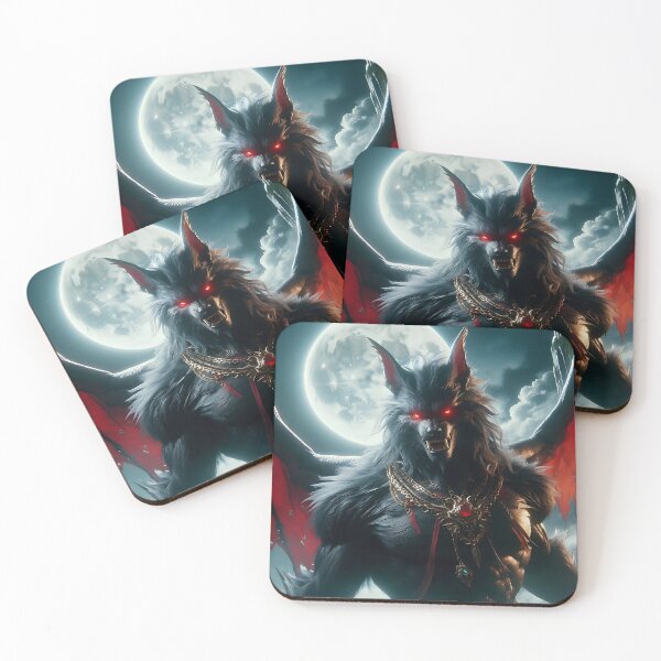 Item preview, Black Dragon Wolf designed and sold by GalleryBrisArt.