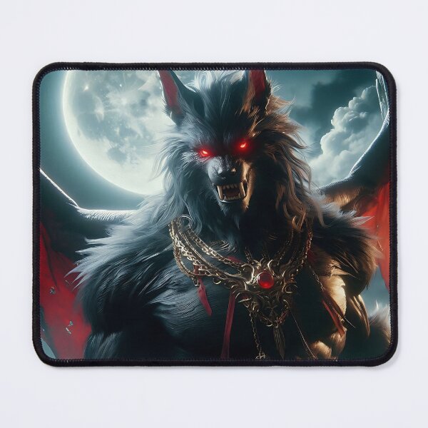 Item preview, Black Dragon Wolf designed and sold by GalleryBrisArt.
