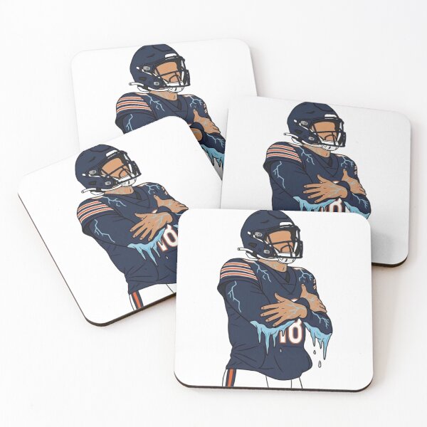 Item preview, Caleb Williams Iceman Celebration designed and sold by Hoops and Movie Sticks.