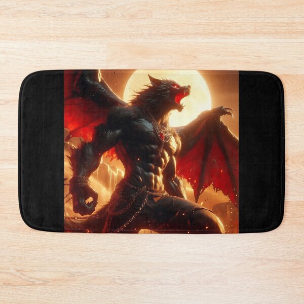 Item preview, Black Dragon Wolf designed and sold by GalleryBrisArt.