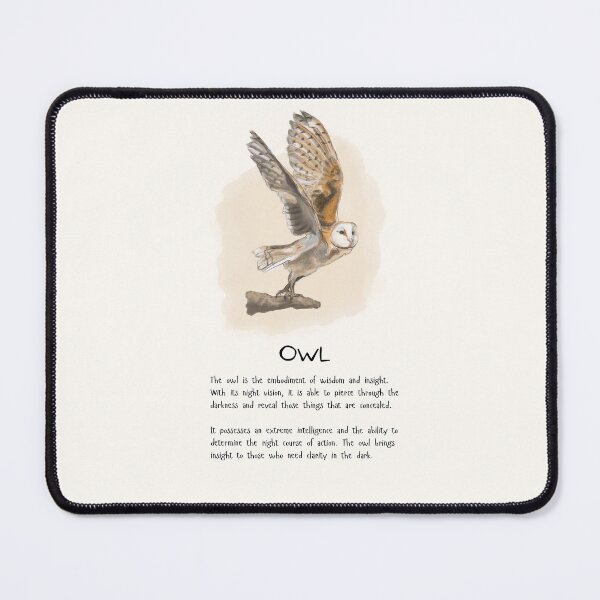 Item preview, Spiritual Owl At - Wisdom and Insight designed and sold by Imagination Reigns.