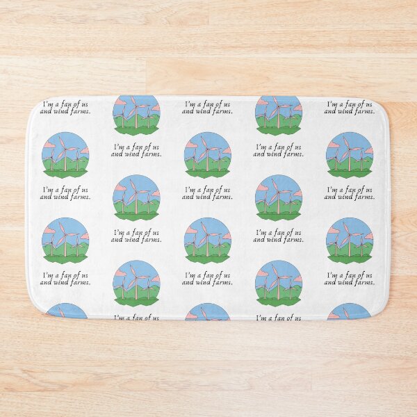 Item preview, FAN OF US AND WIND FARMS designed and sold by iAmmAja43.