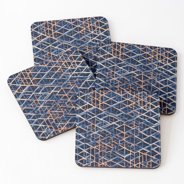 Item preview, Pastel Geometry: Seamless Pattern in Holographic Layers designed and sold by mxztar.