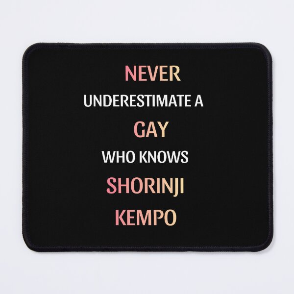 Item preview, Funny Gay Martial Artist Shorinji Kempo Design designed and sold by thurma85.