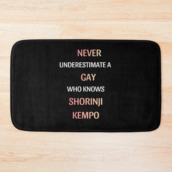 Item preview, Funny Gay Martial Artist Shorinji Kempo Design designed and sold by thurma85.