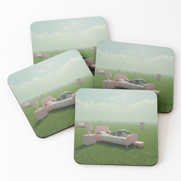 Item preview, The Broken Idols Series : "Fish on a surreal meadow" designed and sold by Virtual-Studio-Geebaki.