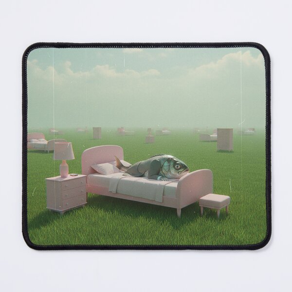Item preview, The Broken Idols Series : "Fish on a surreal meadow" designed and sold by Virtual-Studio-Geebaki.