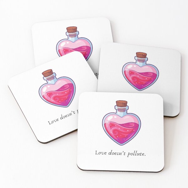 Item preview, LOVE DOESN'T POLLUTE designed and sold by iAmmAja43.