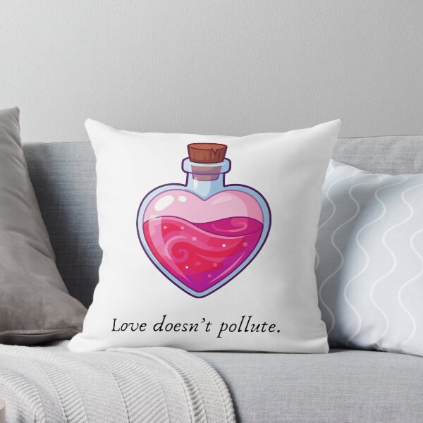 Item preview, LOVE DOESN'T POLLUTE designed and sold by iAmmAja43.