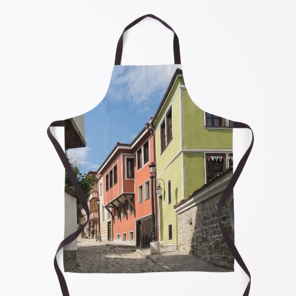 Item preview, Colorful Cobblestoned Street in Plovdiv designed and sold by Georgia Mizuleva.