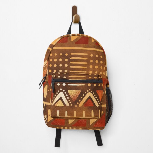 Item preview, Africa Bogolan Mudcloth-Style Warm Brown Textured Pattern designed and sold by DEC02.