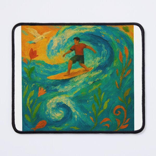 Item preview, Surfing is an exciting sport that demonstrates confidence, strength of character, and a love of adventure. designed and sold by Malik-Designs.