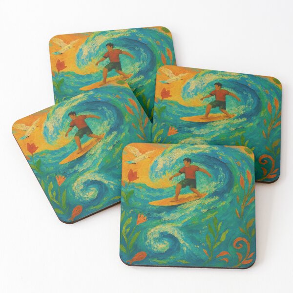 Item preview, Surfing is an exciting sport that demonstrates confidence, strength of character, and a love of adventure. designed and sold by Malik-Designs.