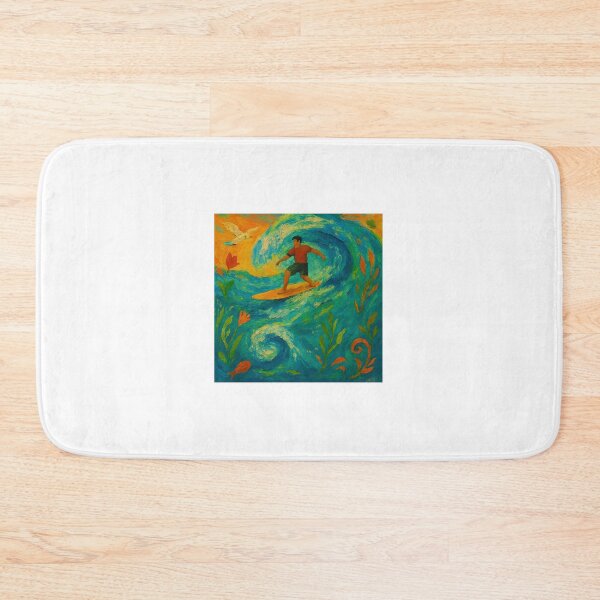 Item preview, Surfing is an exciting sport that demonstrates confidence, strength of character, and a love of adventure. designed and sold by Malik-Designs.