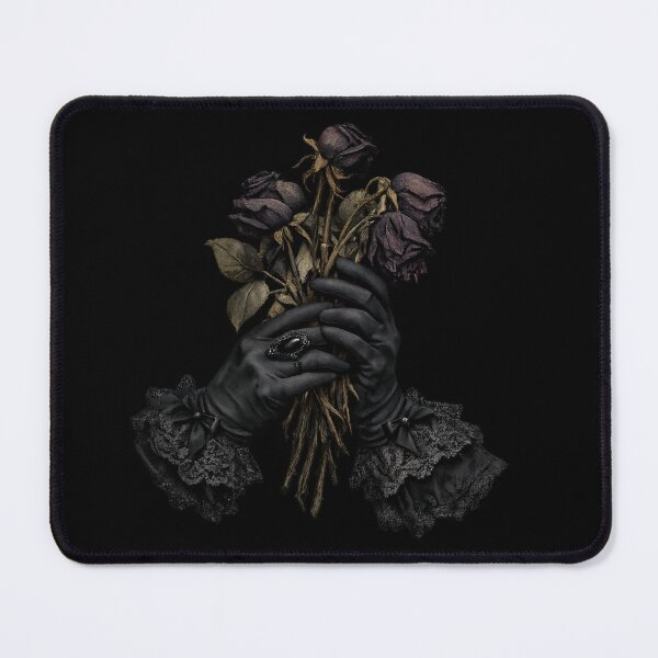 Item preview, Offering of Withered Roses Held in Funeral Black, As One Might Present Regret designed and sold by Mouraludia.