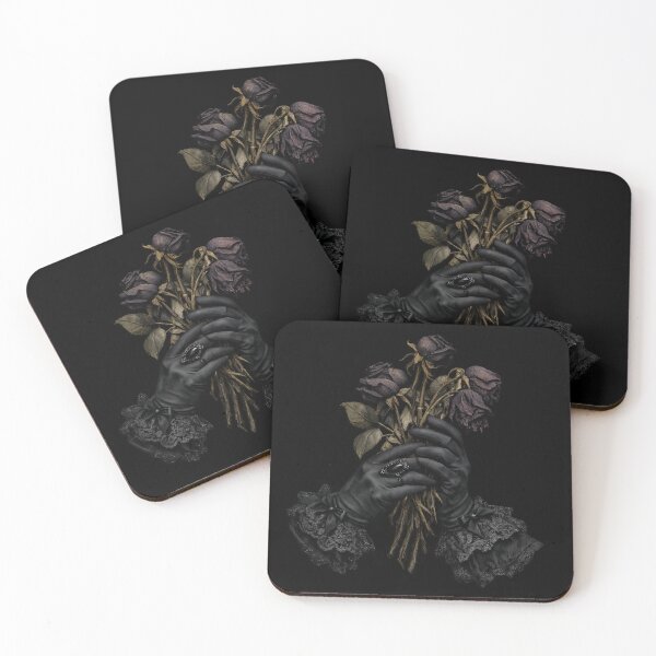 Item preview, Offering of Withered Roses Held in Funeral Black, As One Might Present Regret designed and sold by Mouraludia.