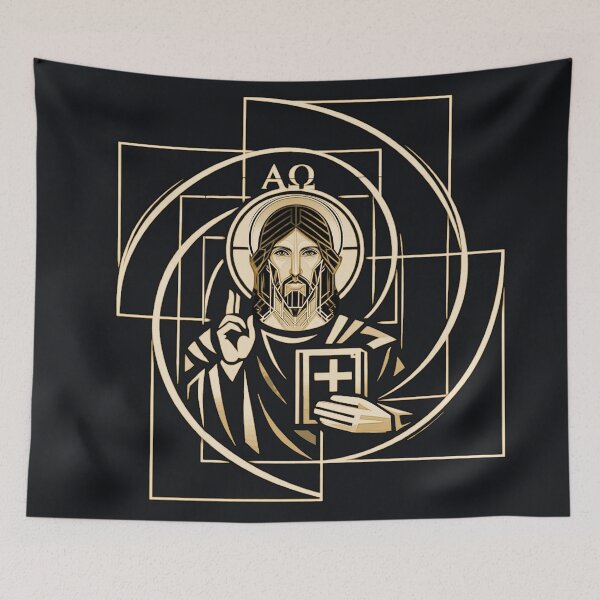 Item preview, Pantocrator Aurelia — Alpha & Omega designed and sold by Sanctum Icons.