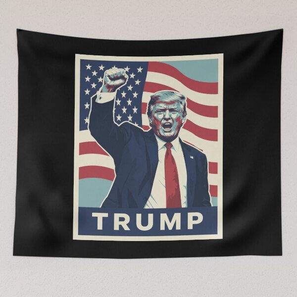 Item preview, Donald Trump Iconic Hope Style Poster Art designed and sold by DamianRoy88.