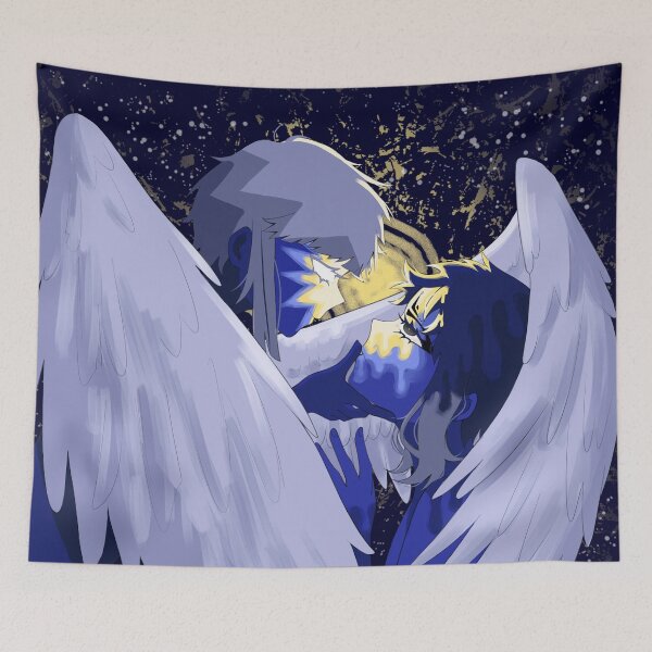 Item preview, sskk angel tapestry  designed and sold by NoxofArts.