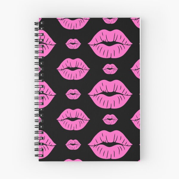 Item preview, hot pink Lips Pattern Graphic – Sexy Kiss Print, Pop Art Valentine Design, Bold Lip Illustration designed and sold by wackyartwork.