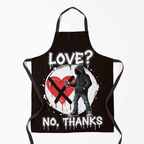 Item preview, Graffiti Artist Crossing Out Heart Illustration designed and sold by newvisionart191.