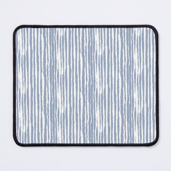 Item preview, Feline stripe - Feline Frenzy - Blue designed and sold by Stephanie Fiona Design.